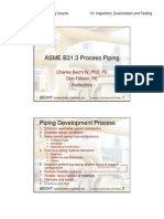 ASME B31.3 Piping Inspection Guide