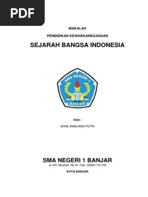 Makalah Sejarah Indonesia