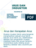 Arus Dan Konduktor