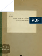 Significado Peyorativo de Los Nombres Formados Con Terminaciones Que Presentan La Letra U, (Ensayo Filológico) (1912)