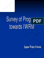 Survey of Progress Towards IWRM