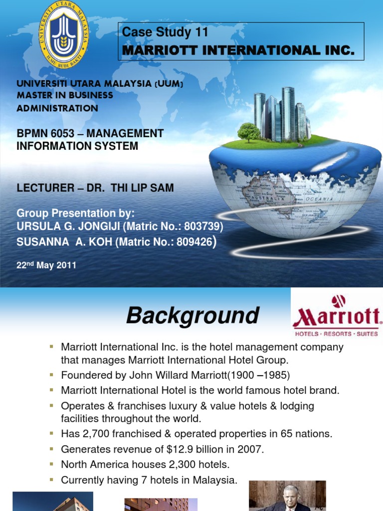 Marriott's One Yield Revenue Management System | PDF | Business ...