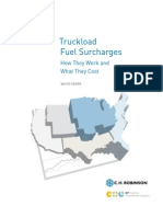 Trackload Fuel Surcgarges