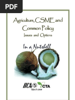 Download Agriculture CSME and Common Policy - Issues and Options by CaRAPN SN21393913 doc pdf