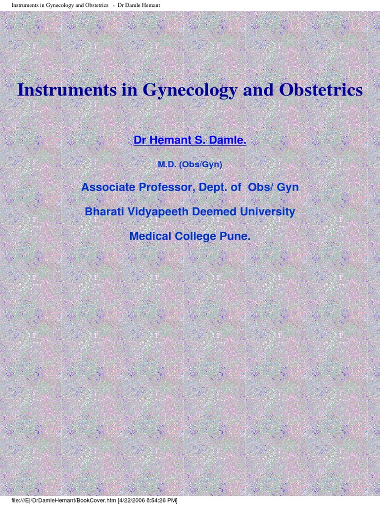 Essential Gynecology Instruments Guide | PDF | Surgical Suture | Uterus