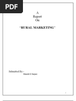 Download Rural Marketing by manishsarjare SN21394586 doc pdf