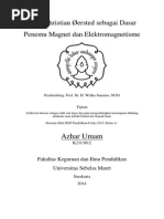 Download Hans Christian ersted sebagai Dasar Penemu Magnet dan Elektromagnetisme by Azhar Umam SN213950730 doc pdf