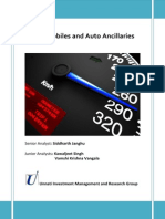 Automobiles and Auto Ancillaries: Senior Analyst: Siddharth Janghu Junior Analysts: Kawaljeet Singh