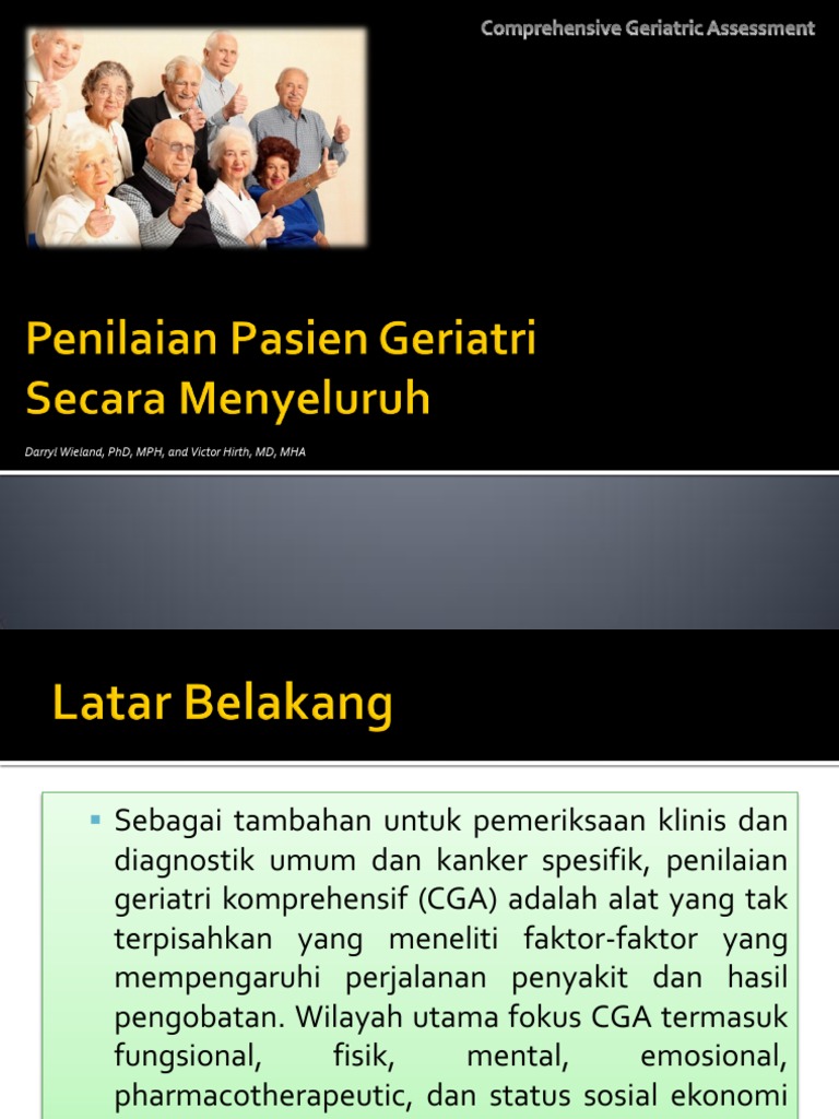 Penilaian Pasien Geriatri