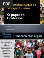 Fundamentos Legais da Educação Inclusiva e Papel do Professor