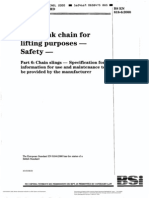 Short Chain Purposes Safety: Link For Lifting