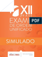 Simulado OAB Trabalho