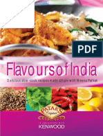 Flavours of India Delicious Slow-Cook Recipes Cook Book, Patak's Foods (2006) 36p R20090614E