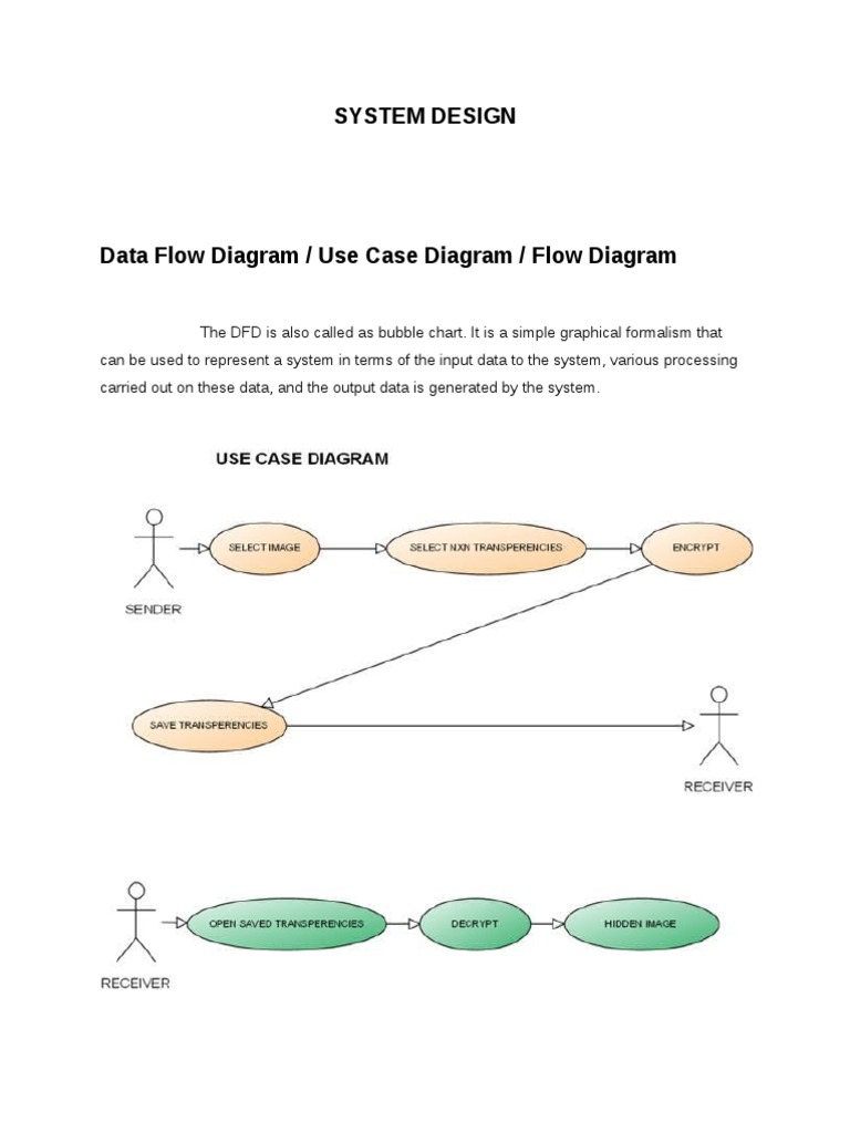 System Design: Data Flow & Diagrams | PDF | Computers