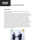 "Innovations in Pakistan": 1-Easy Paisa