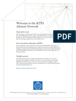 KTH Alumni Network HT11