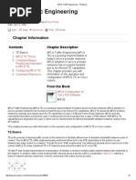 MPLS Traffic Engineering - TE Basics