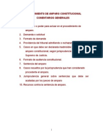 Procedimiento de Amparo Constitucional