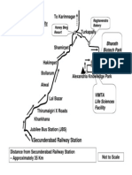 Route Map - Vimta Life Sciences Facility