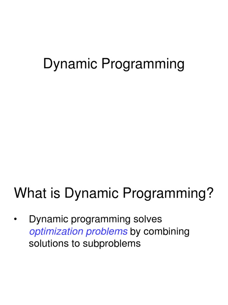 Design and Analysis of Algorithm | PDF | Dynamic Programming ...
