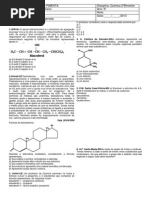 avaliação bimestral quimica