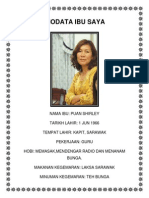 Contoh Biodata Ibu Saya