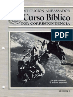 IA Curso Biblico Corr Leccion 01 (1984)