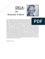 MANDELA: An African Ancestor Is Born
