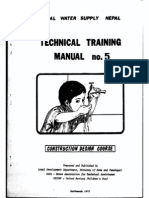 RURAL WATER SUPPLY TECHNICAL MANUAL NEPAL