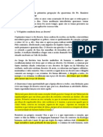 Texto na íntegra da primeira pregação da quaresma do Pe