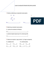 Taller QUINTO MATEMATICAS Conjuntos. Compromiso