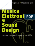 Musica Elettronica e Sound Design - A. Cipriani M. Giri
