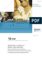 Cuadro de Procedimientos AIEPI NEONATAL