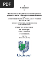 Download Project On Hindustan Uniliver Ltd by ViPul SN21402803 doc pdf