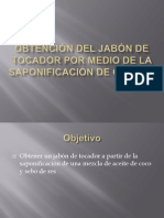 Obtención Del Jabón