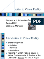 An Introduction to Virtual Reality