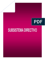 Subsistema Directivo [Modo de Compatibilidad]