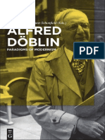 DAVIES, Steffan. Alfred Doblin - Paradigms of Modernism