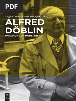 Davies Steffan Alfred Doblin Paradigms Of Modernism Friedrich Nietzsche Georg Wilhelm Friedrich Hegel
