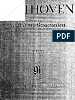 Beethoven Bagatelles Henle Urtext