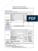 FORMATO DE REPORTE DE TUTORÍA - Glenis Acosta