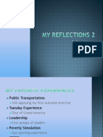 My Reflections 2 Final