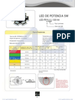 Led de Potencia 5w