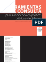 CDHDF, Herramientas de Consulta para La Incidencia en Políticas Públicas y Legislación. Marcos Normativos Aplicables Al Distrito Federal