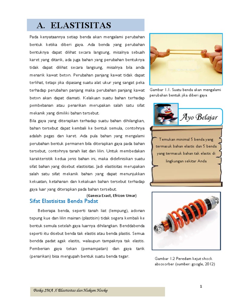 Kurikulum 2013 Fisika Elastisitas Buku Siswa Pdf
