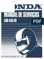 Manual de Serviços CBR 450 SR