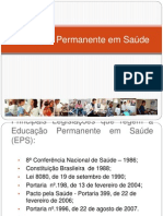 Educação Permanente em Saúde