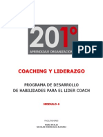 201º -  COACHING Y LIDERAZGO-UTN -  MODULO 4 - MAT. PART.