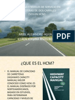 Capacidad y Niveles de Servicio en Carreteras de