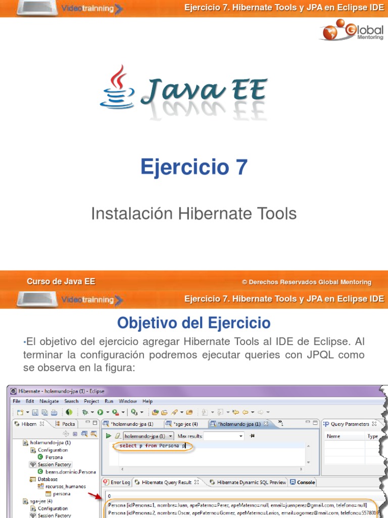 Instalacion de Hibernate PDF | PDF | Entorno de desarrollo integrado ...